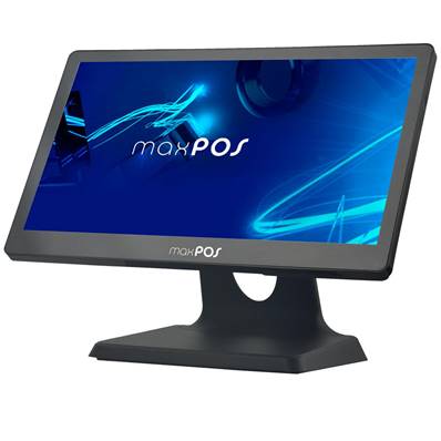 MAXPOS TACTIL 15,6" 16:9 FLAT LED CAP NEGRO HDMI +VGA USB Sop.Metal 1920*1080 