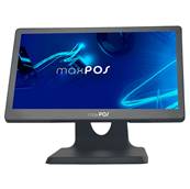 MAXPOS TACTIL 15,6" 16:9 FLAT LED CAP NEGRO HDMI +VGA USB Sop.Metal 1920*1080 