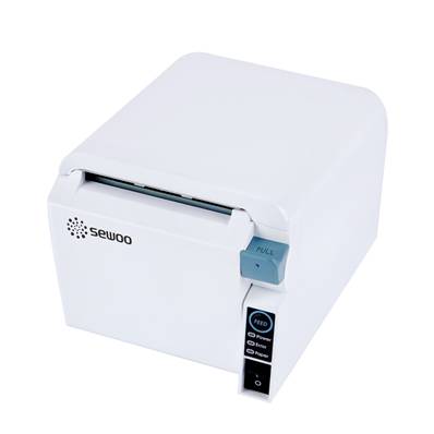 SEWOO TERM. SLK-TE25 CARGA FRONTAL USB + Ethernet / Blanca +4A